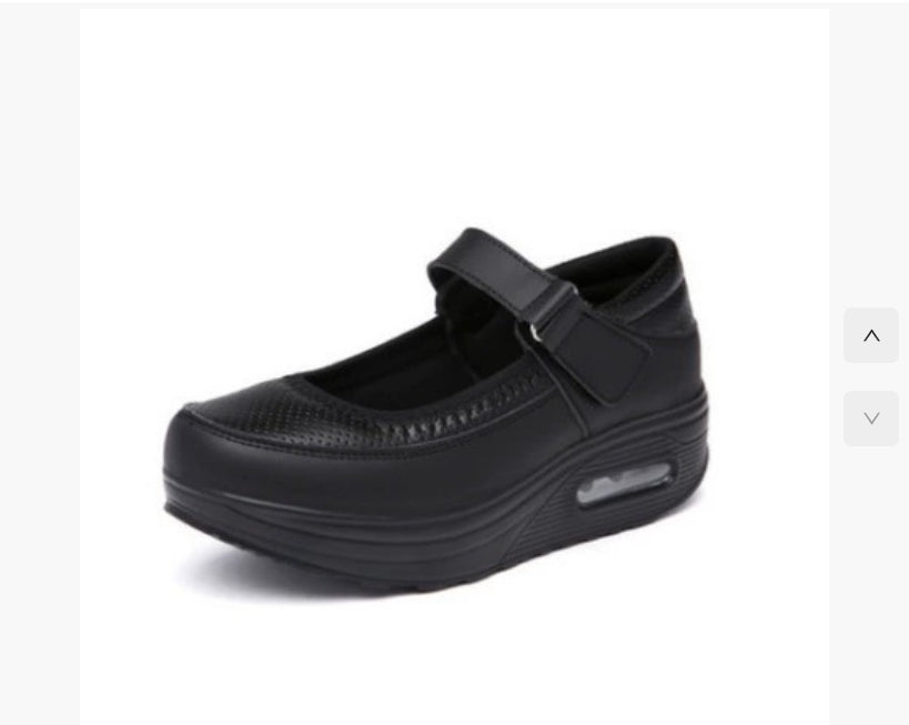 Platform shoes with soft soles