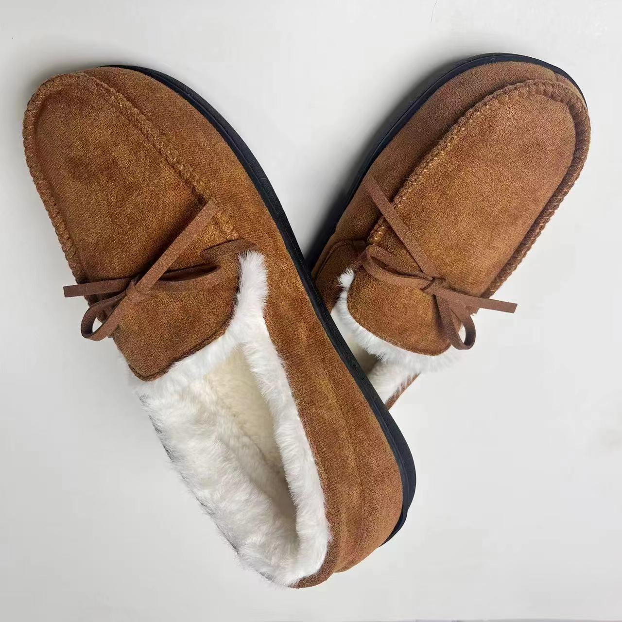 Home Cotton Shoes Autumn And Winter Warm Leisure Gommino