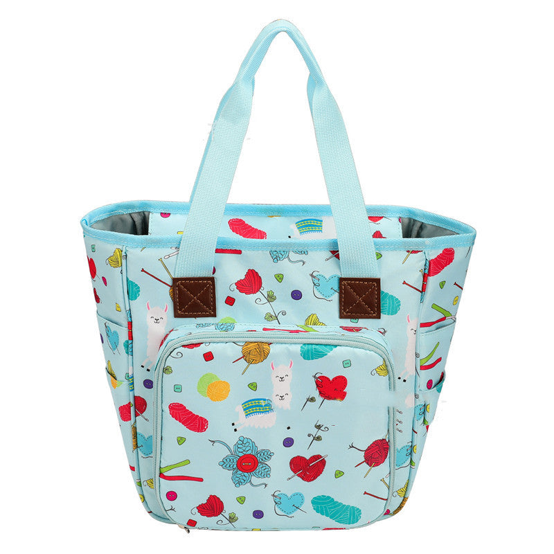 Woven Wool Storage Bag DIY Home Storage And Storage Bag