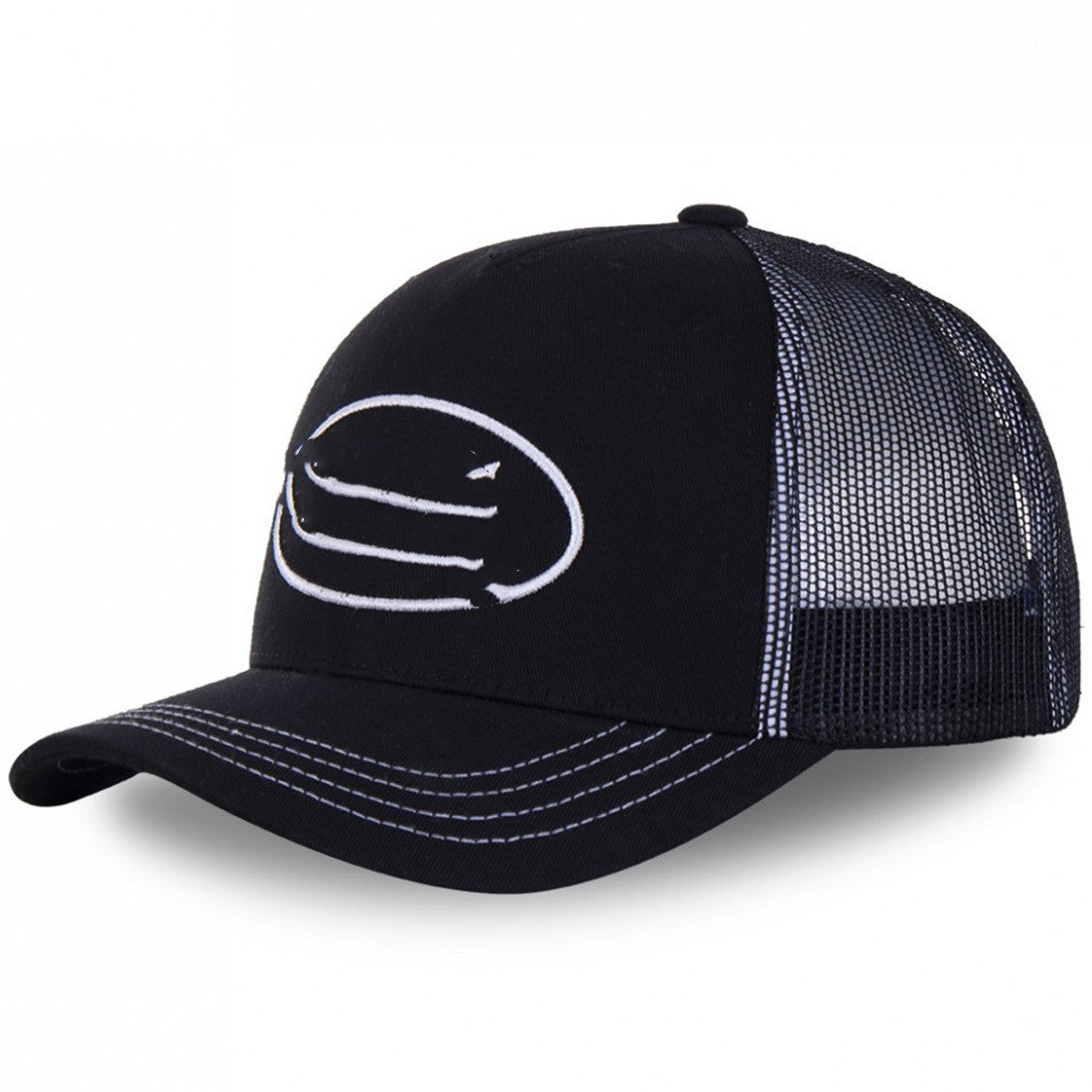 Sunshade Breathable Embroidered Pure Cotton Mesh Hat