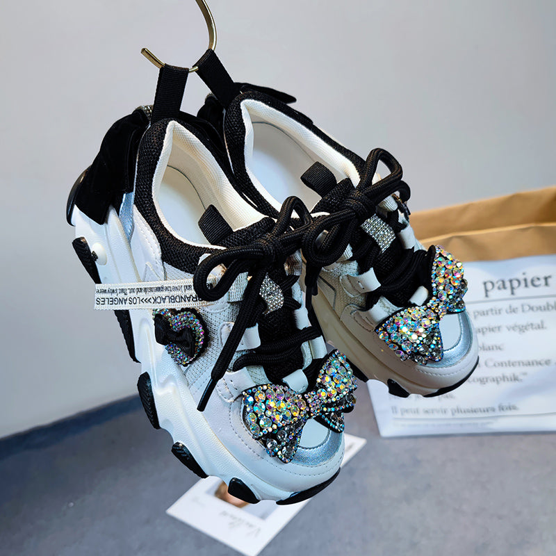 Women's Versatile Fashion Personalized Bow Shoes