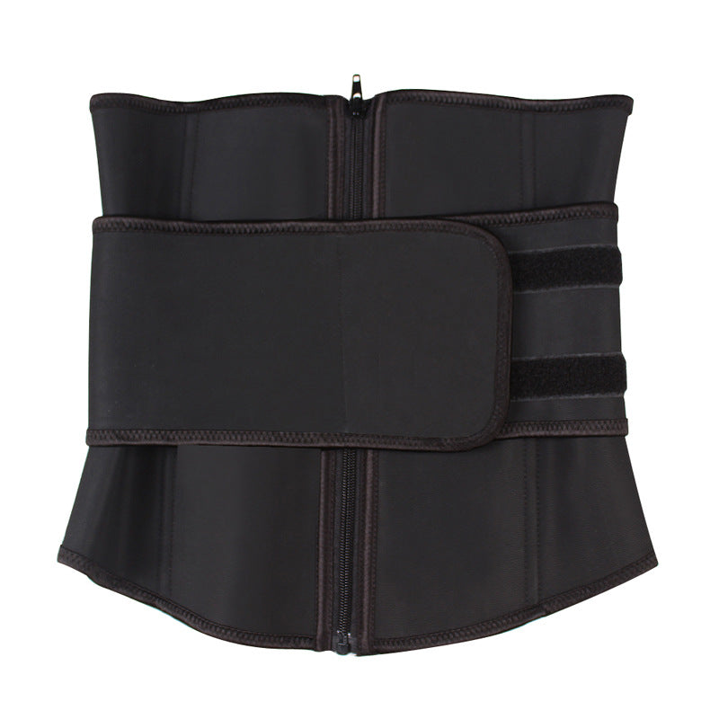 Rubber belly corset