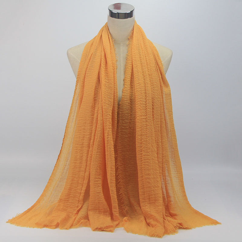 Fashion Vacuum Women's Scarf Cotton Linen Headscarf
