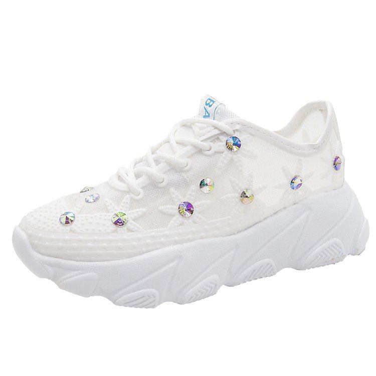 Women's Platform Mesh Platform Casual Shoes