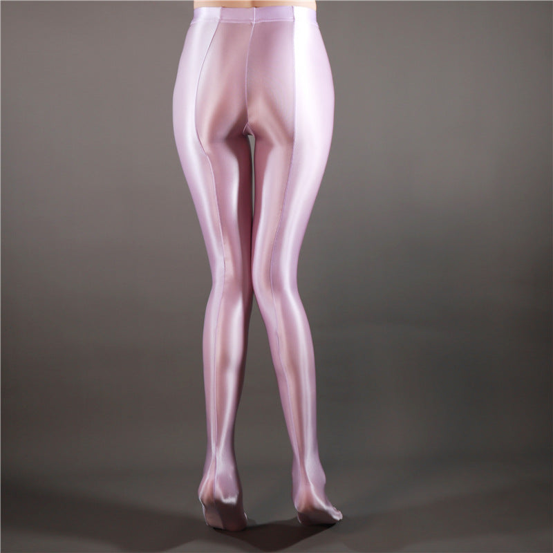 Glossy Luster Plus Crotch Rompers For Bottoming