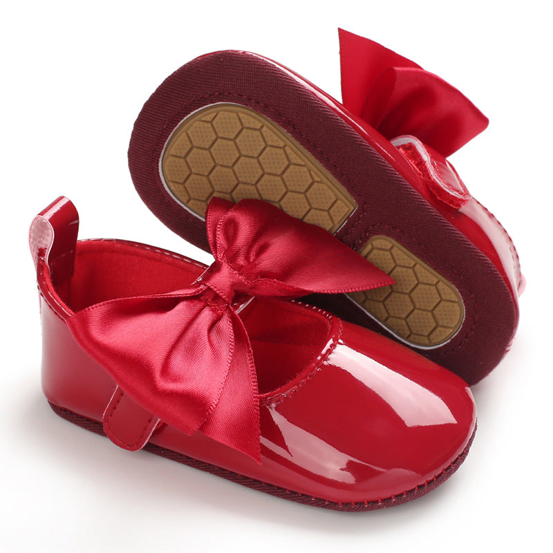 Fashionable And Cute Baby Toddler Shoes With Bow