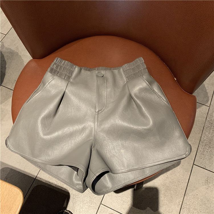 Outer Wear Pu Leather Hot Girl Boots Pants
