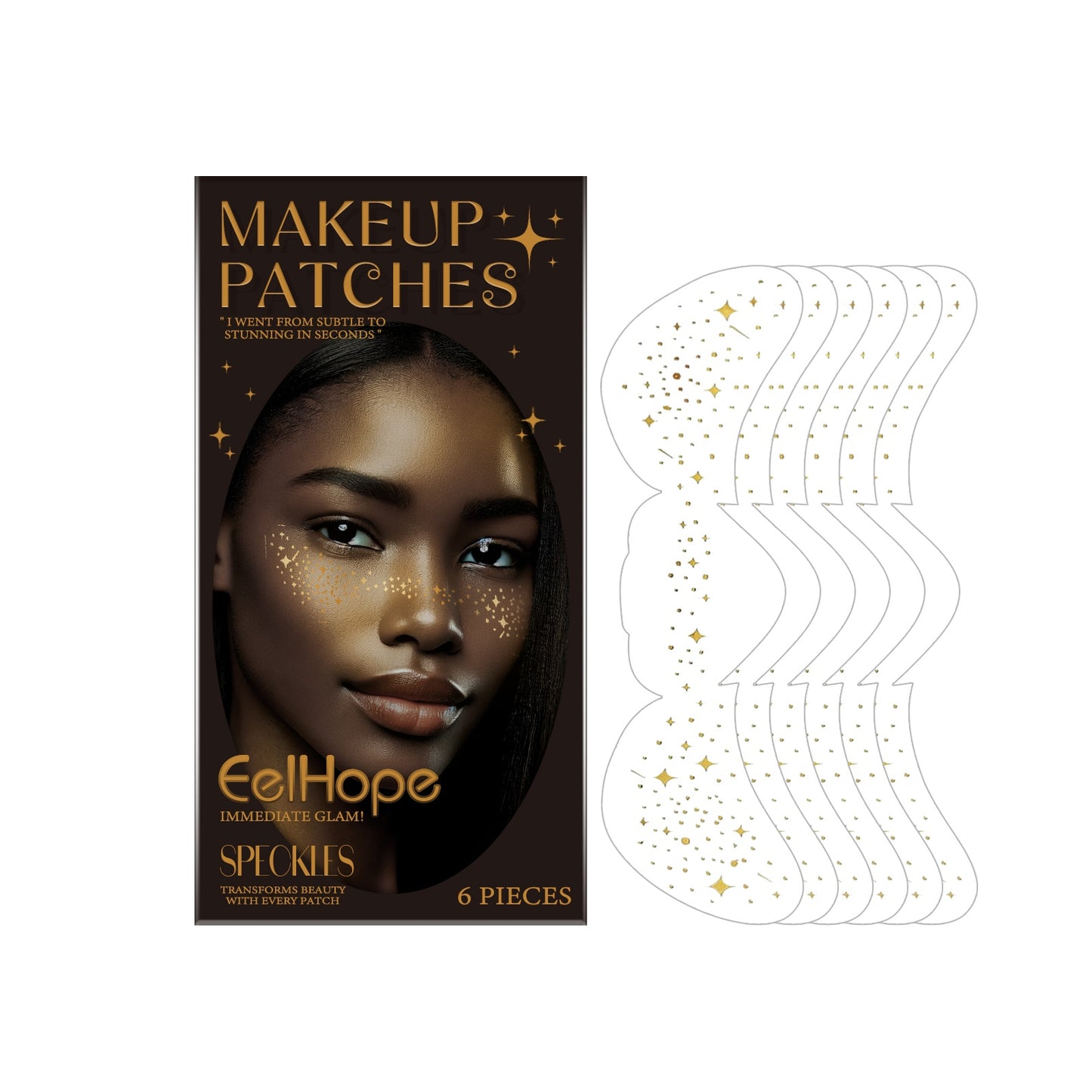 Sparkling Spot Tattoo Stickers For Natural Beauty