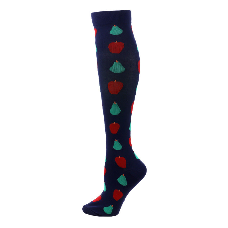 Sports Compression Socks Pattern Stretch Stockings