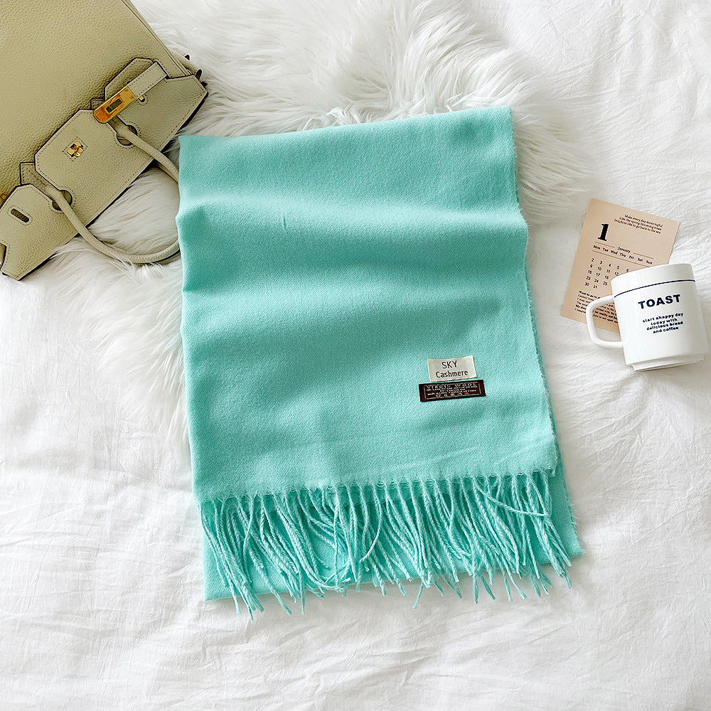 Cashmere Multi Color Warm Scarf