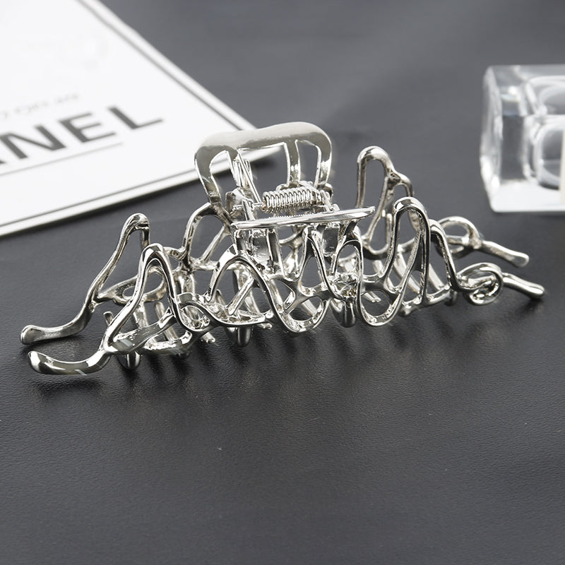 Net Red Grab Clip Back Head Hairpin Female Personality Hairpin Shark Clip