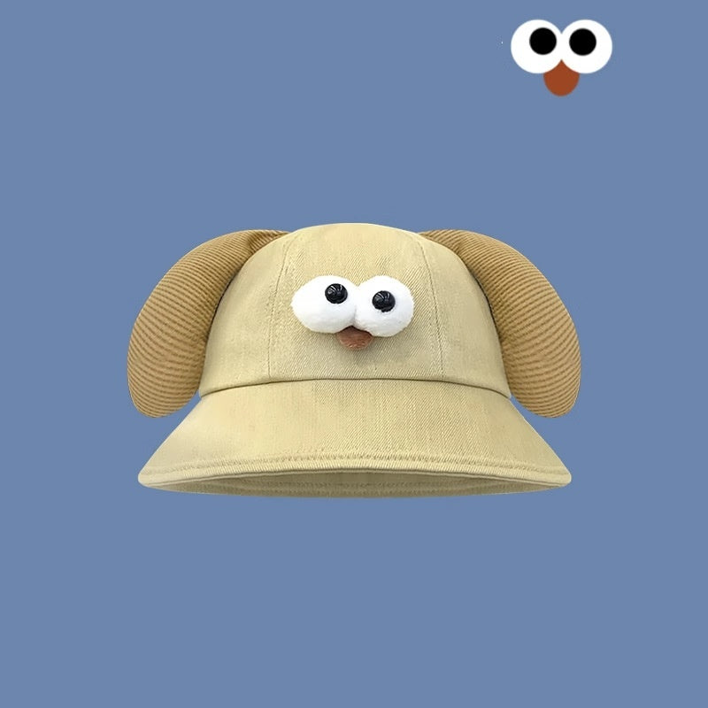 Spring And Summer Cute New Cartoon Frog Fisherman Hat