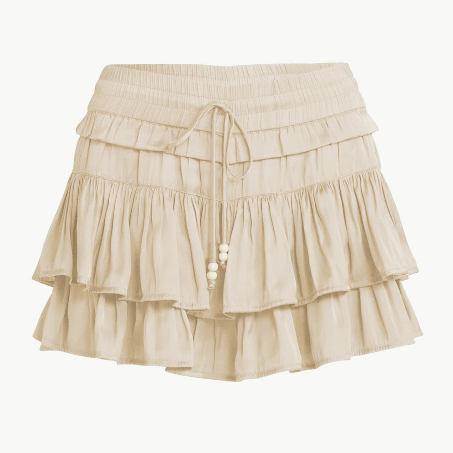 Nye højtaljede indershorts med snøre og skørtbuksedesign