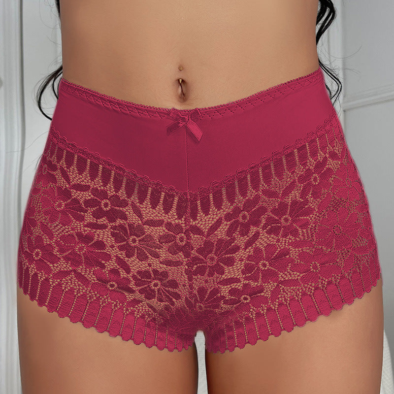 Women's Plus Size Lace Stitching Underwear
