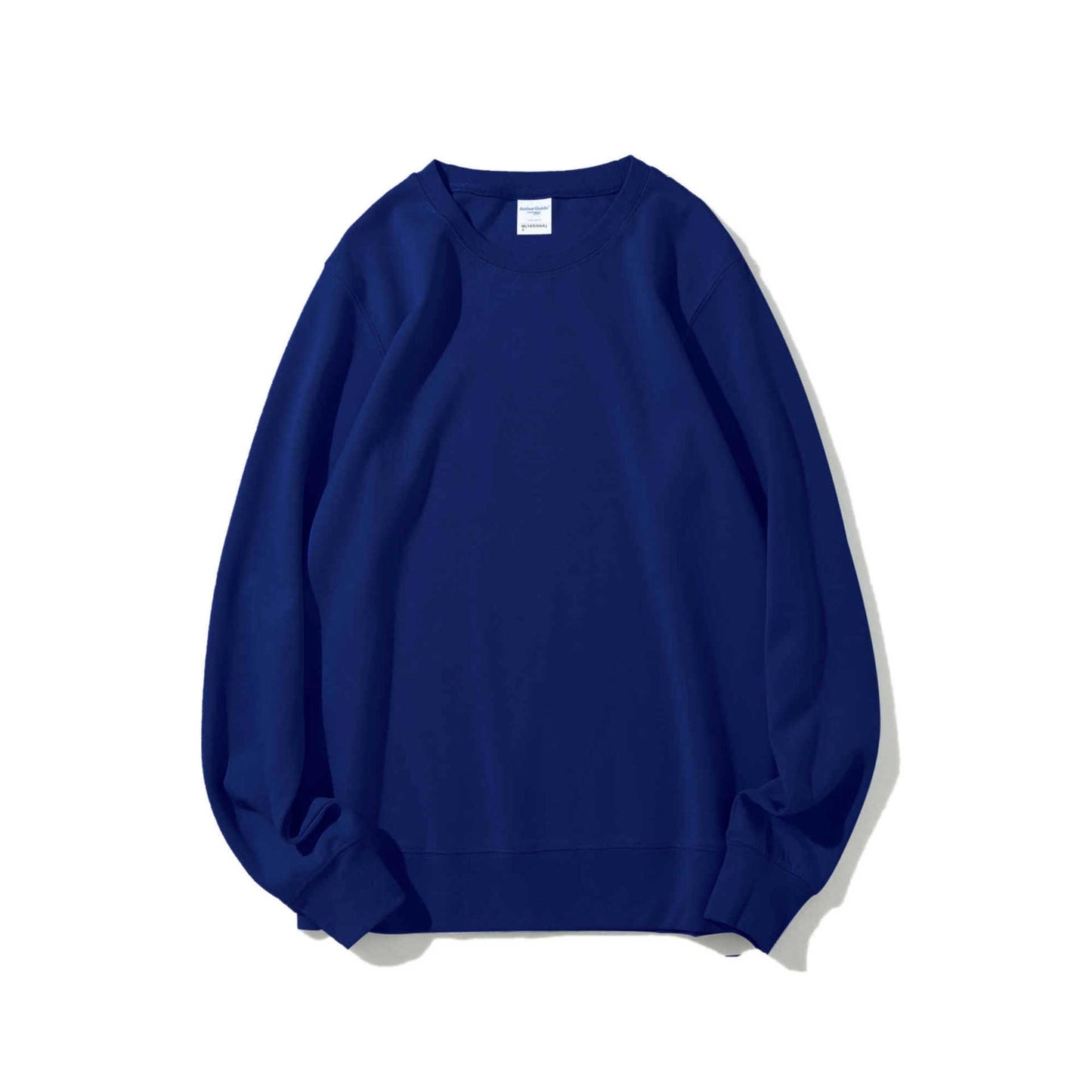 Solid Healthy Round Neck Sweater Long Sleeve