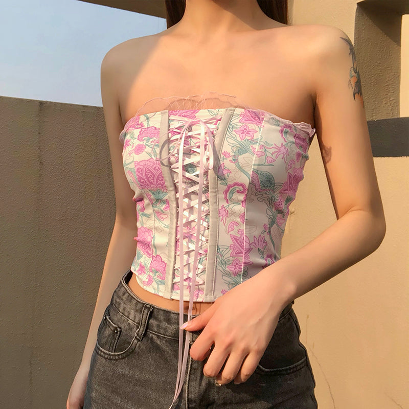 Slim Body Strap Waist And Navel Revealing Sling