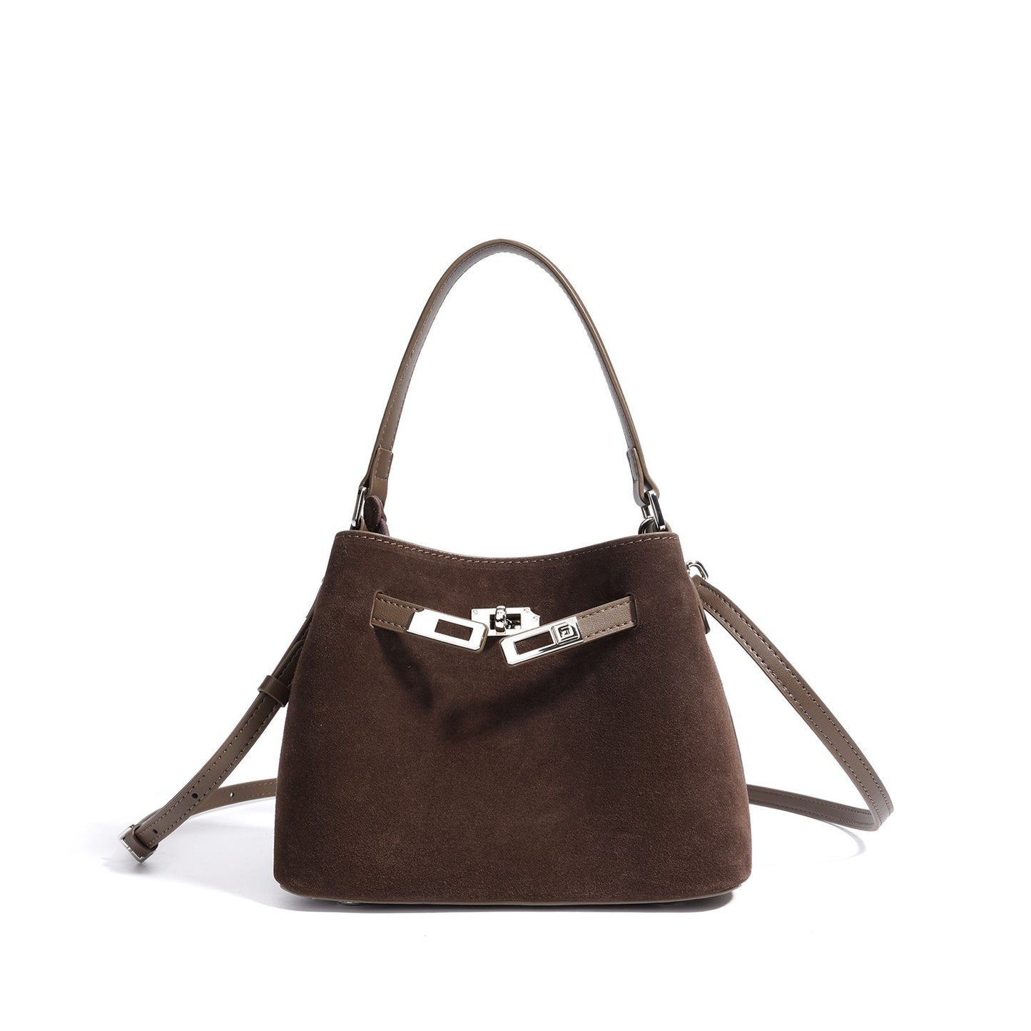 Cortical Women's Spliced Casual Crossbody Bag