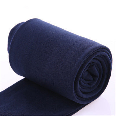 Leggings Women's Pantyhose Plus Velvet Outer Wear Fleece Trousers Step On One Foot Pants