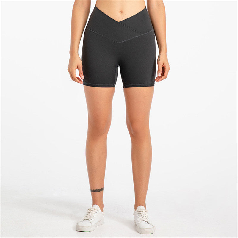 New Yoga Women's Outer Wear Running Tight Shorts