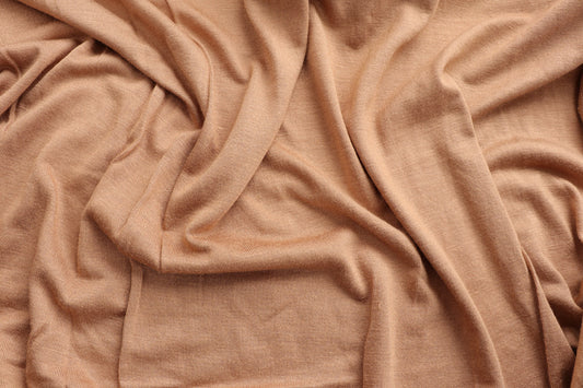 Monochrome mercerized cotton jersey scarf