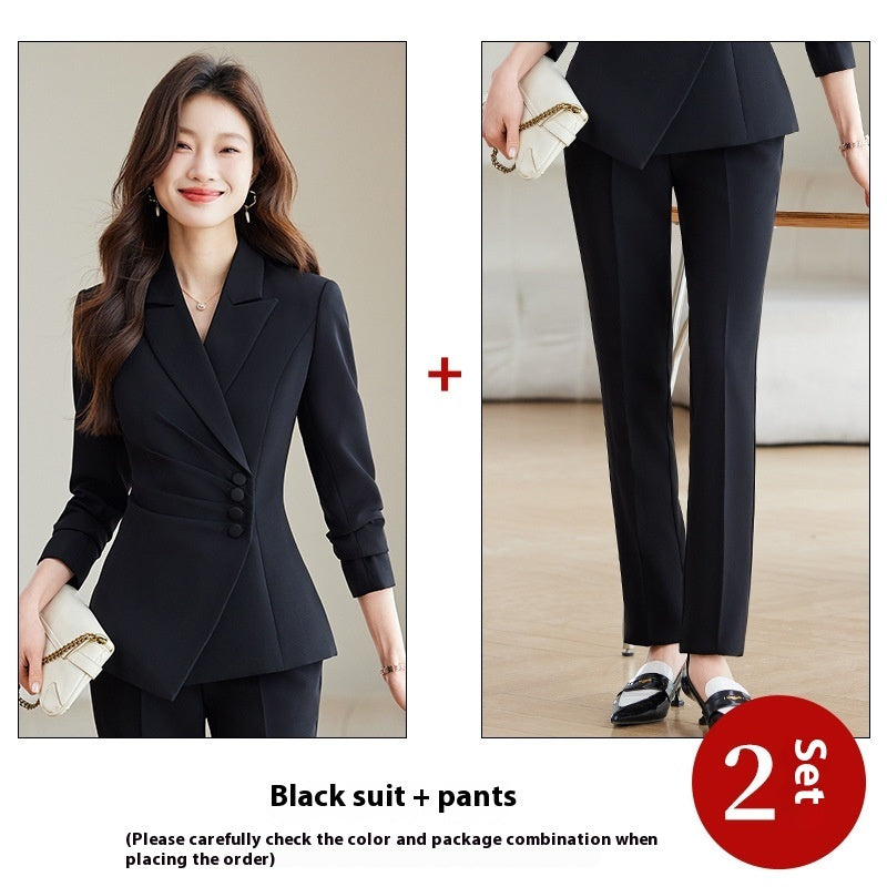 Women's Business Suit Long-sleeve Working Clothes