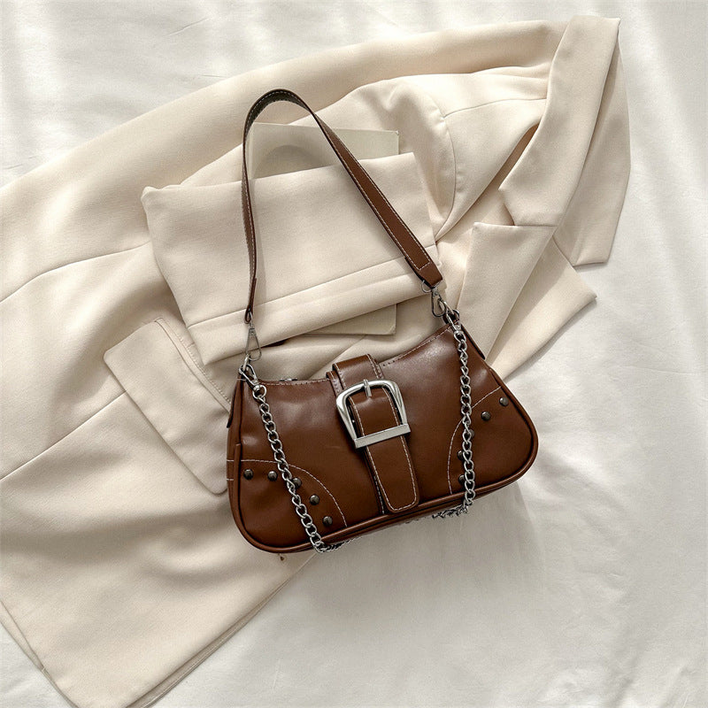 Women's New Fashion Simple Chain Casual Crossbody Bag