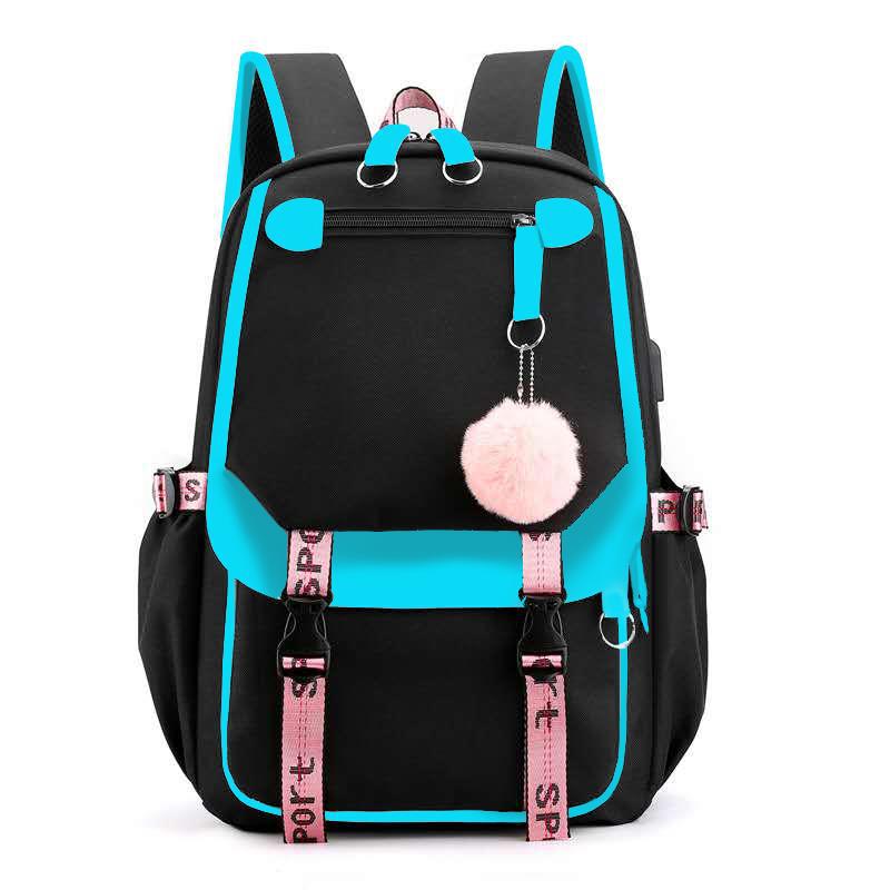 Sublimation Printed Oxford Fabric Trendy Men's Backpack
