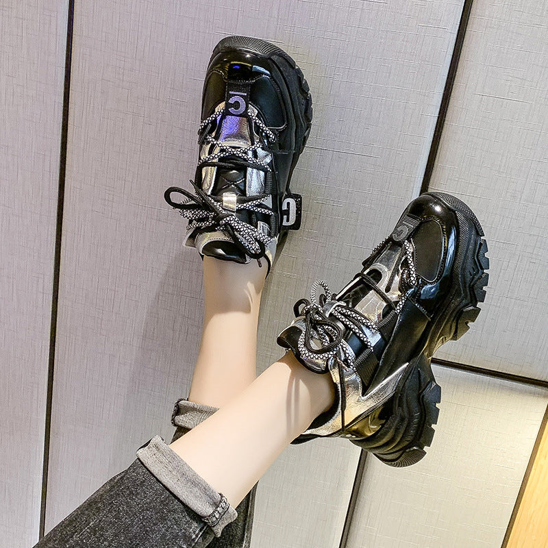 Korean Version Of High Fashion Ins Tide Color Matching Sneakers