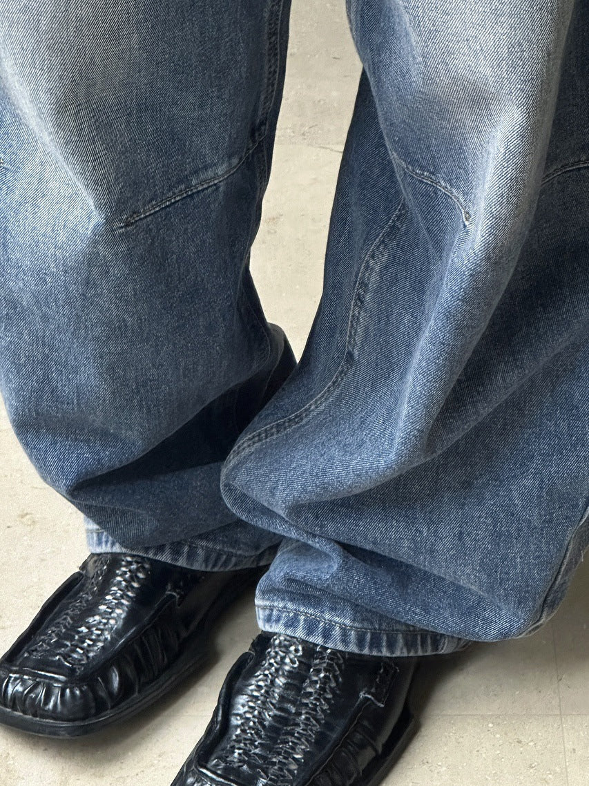 Løstsiddende vidde ben slim-fit casual bukser til kvinder