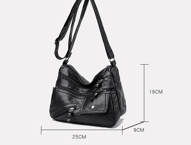 Fashion Retro Medium PU Women's Bag