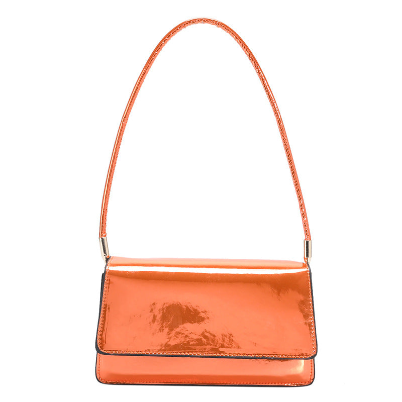 Fashion Laser Pure Color All-matching One Shoulder Underarm Bag