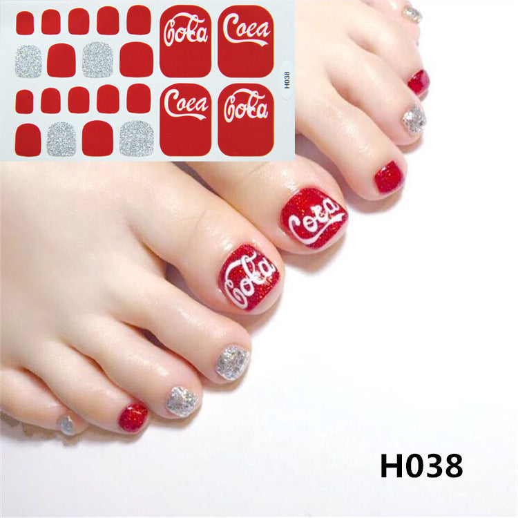Toenail Sticker Mask Craft Summer