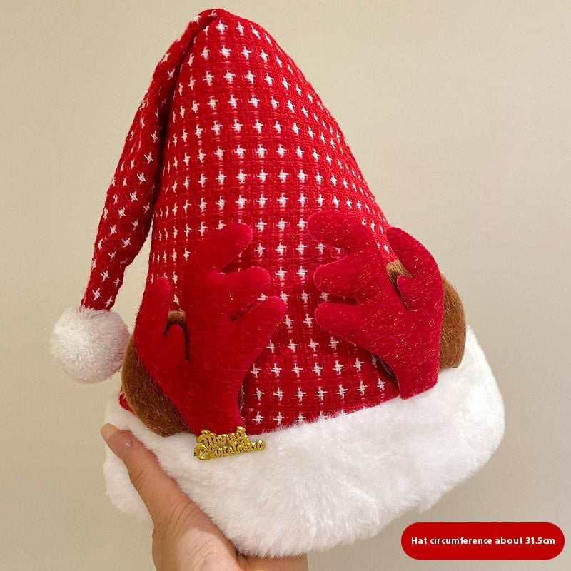 Christmas Hat Elk Horn Dress Up Children's Gift Headdress