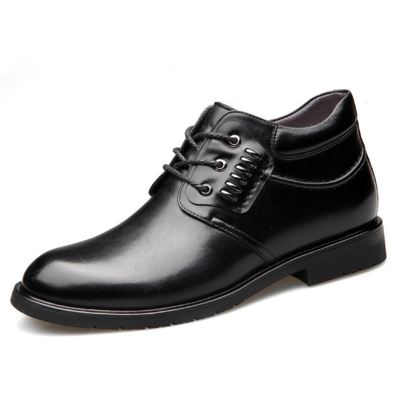 Men's high-top shoes lace up cotton shoes