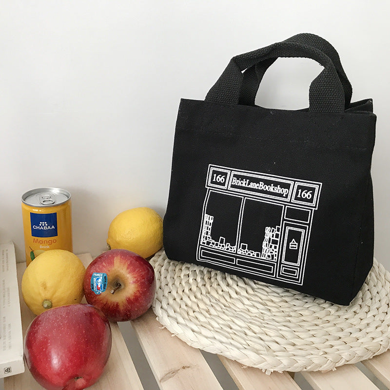 Women's Fashionable And Versatile Casual Print Canvas Bag