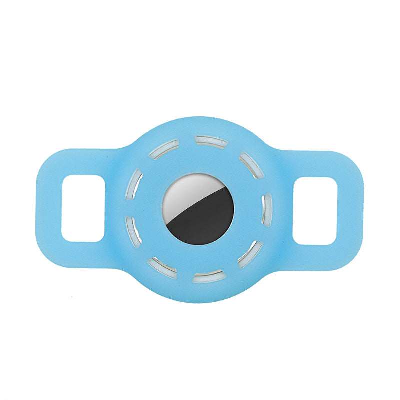 Protective Sleeve Pet Anti-lost Drop Dog And Cat Collar Tracker Positioning Keychain Silicone Shell