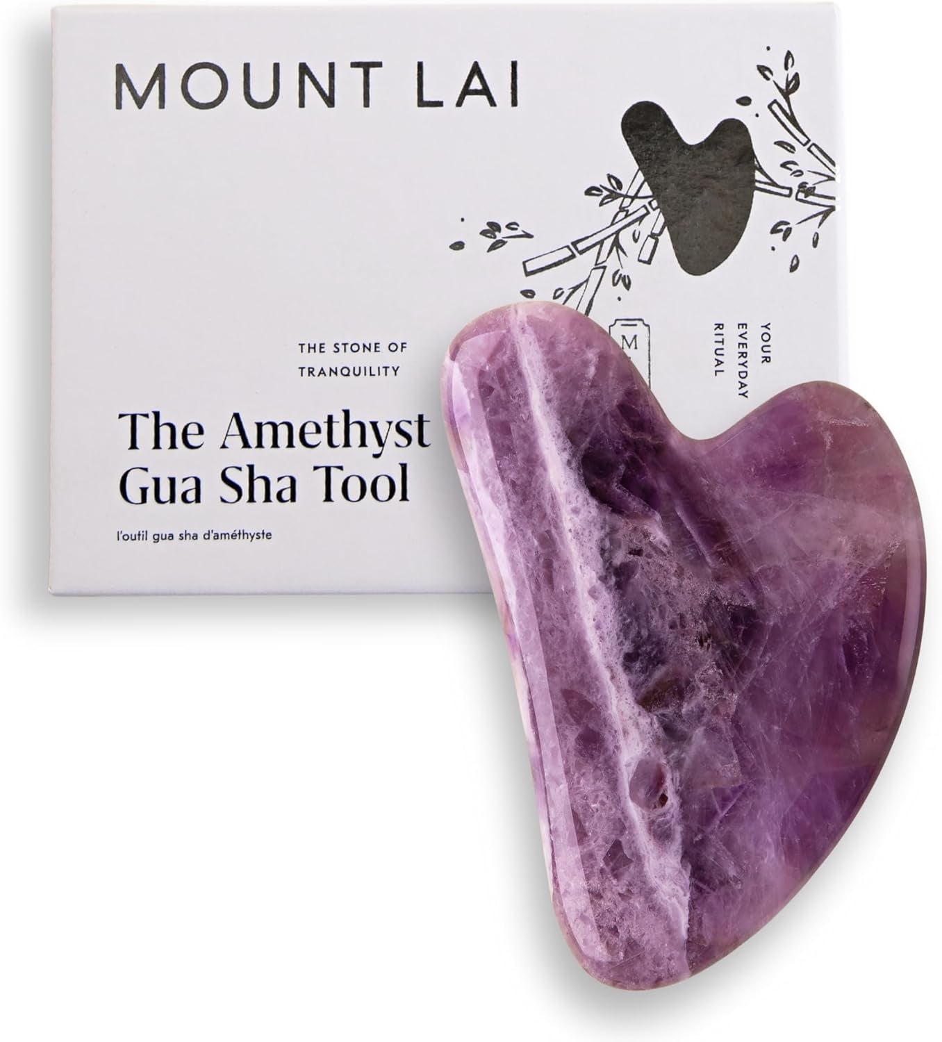 Jade Gua Sha Facial Tool – the Stone of Eternal Youth – 100% Genuine Jade Stone Face Sculpting Tool for Lymphatic Drainage, Puffiness Reduction & Timeless Radiance