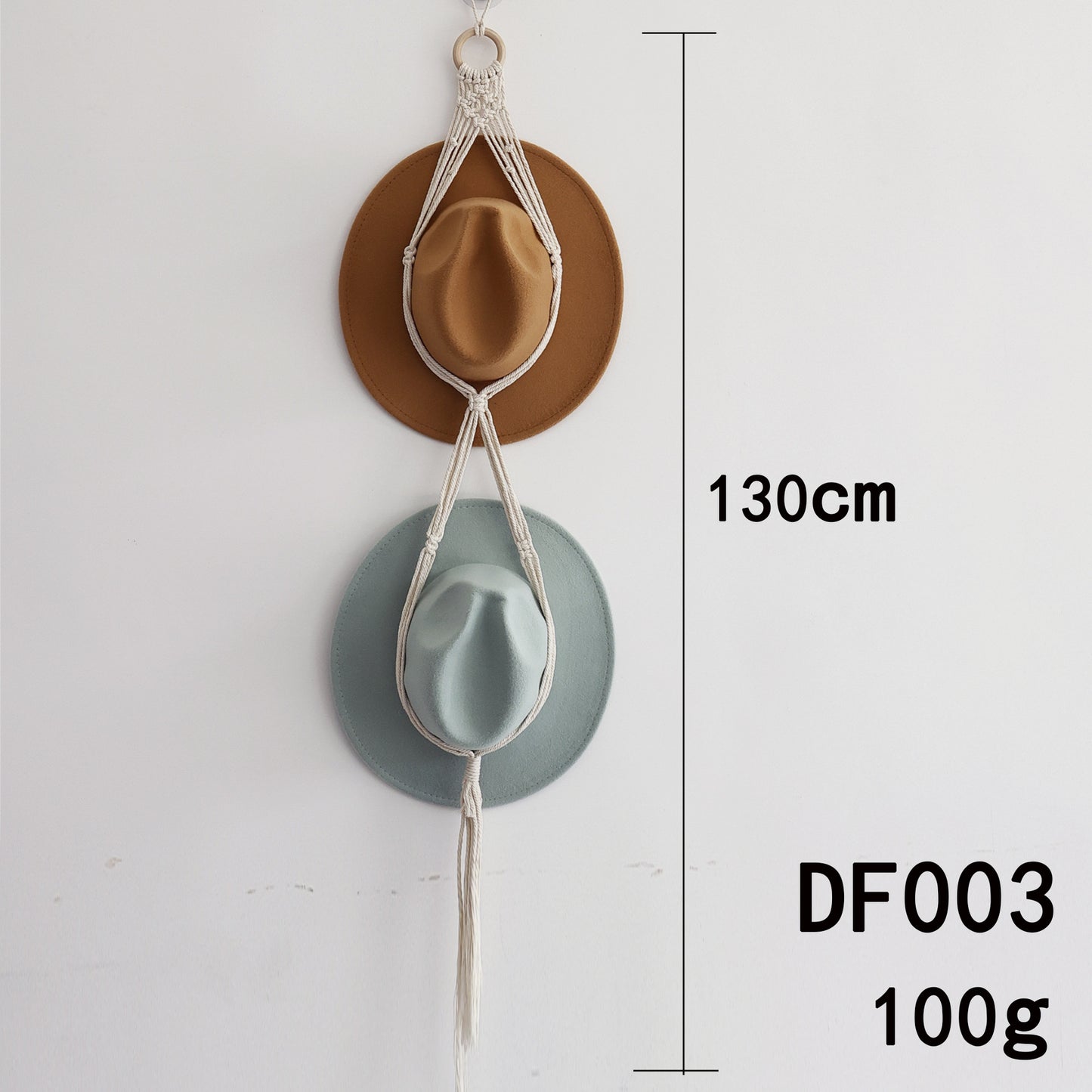 Hand-woven Nordic Wind Hat Storage Rack Creative Multi-layer
