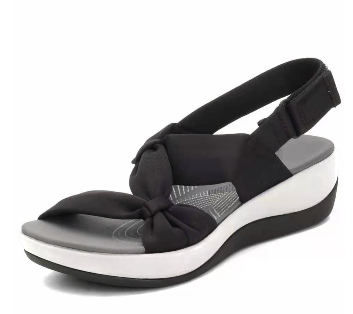 Fashion Simple Fish Mouth Trifle Sole Sandals