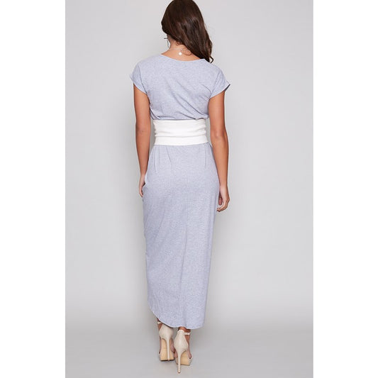 Trendy Clothing Accessories Knitted Pure Color Tied Belt