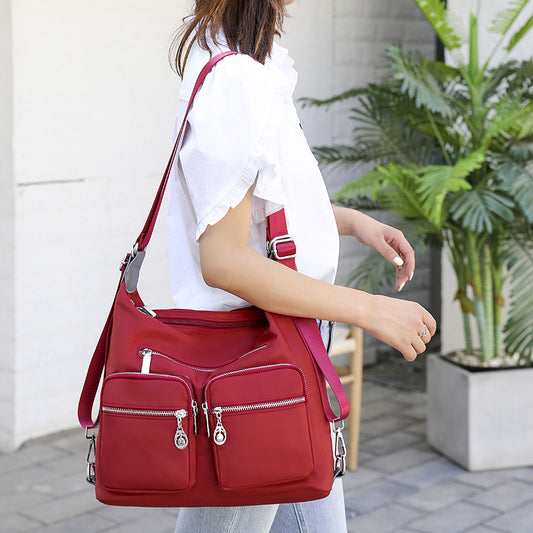 Single Shoulder Bag, Large Capacity, Korean Style Messenger Bag