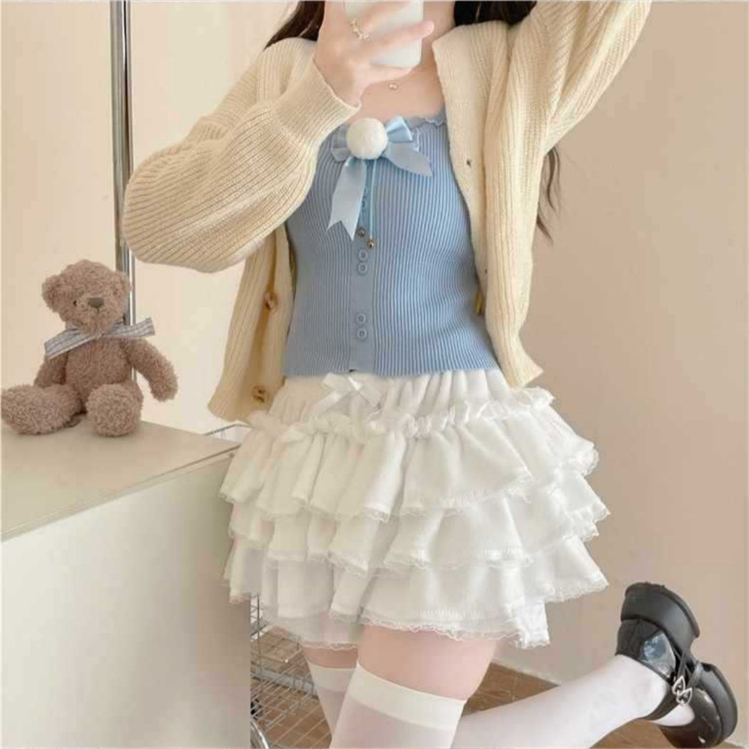Women's Fleece-lined Cake Crinoline Leggings