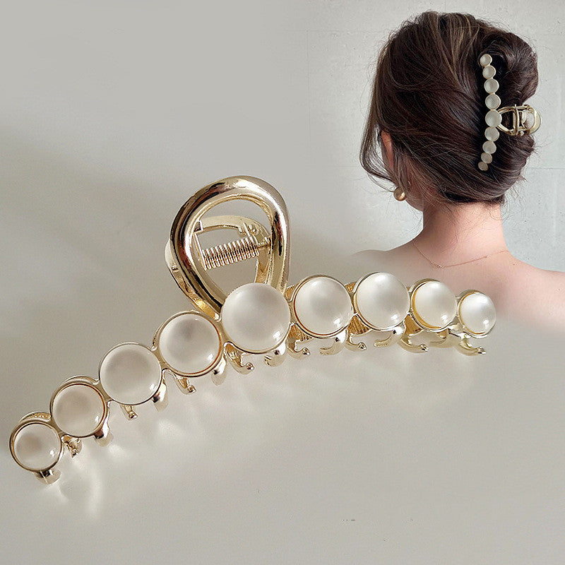 Temperament Large Metal Catch Clip Fashion Wild Shark Hairpin Hairpin