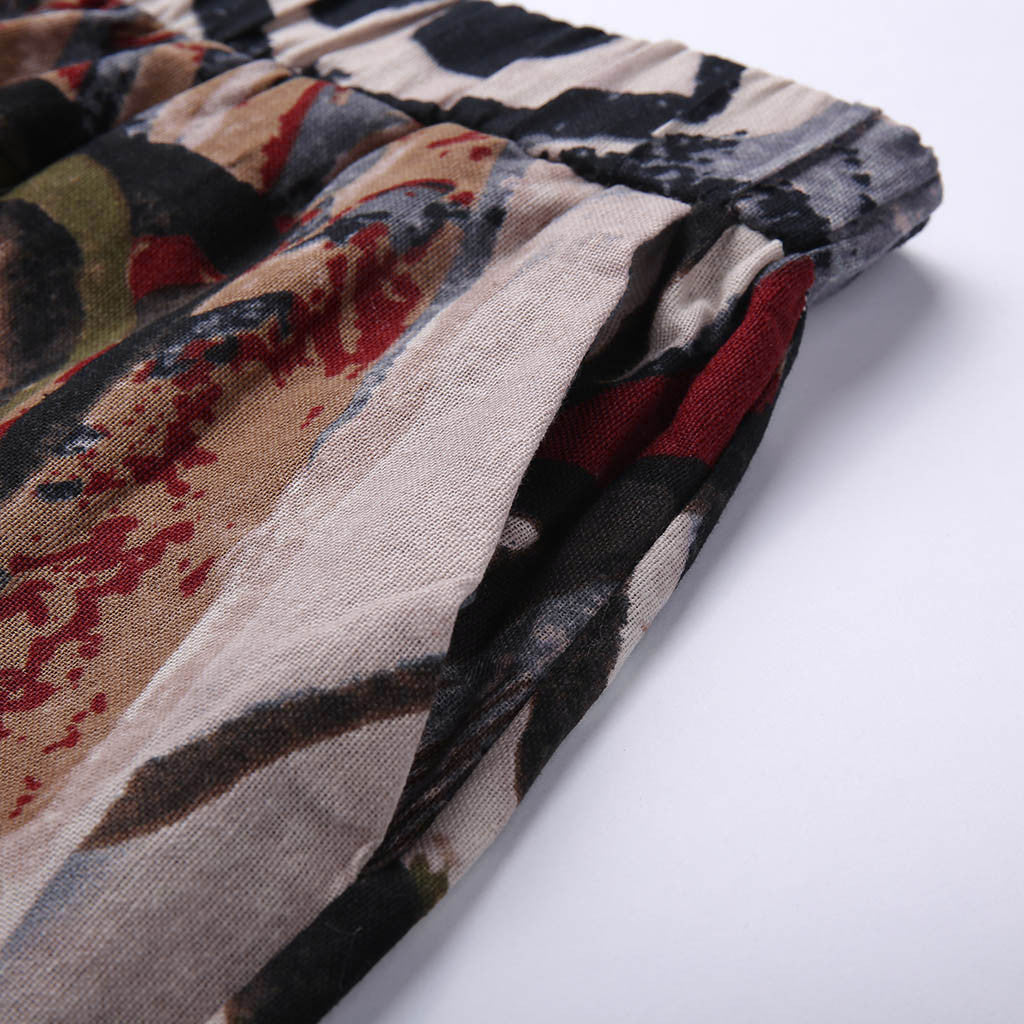 Casual printed fashion loose pants