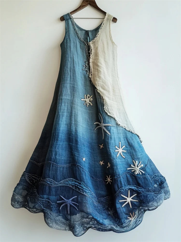 Forest-style Fresh And Minimalist 3D Dress For Commuting And Casual Wear