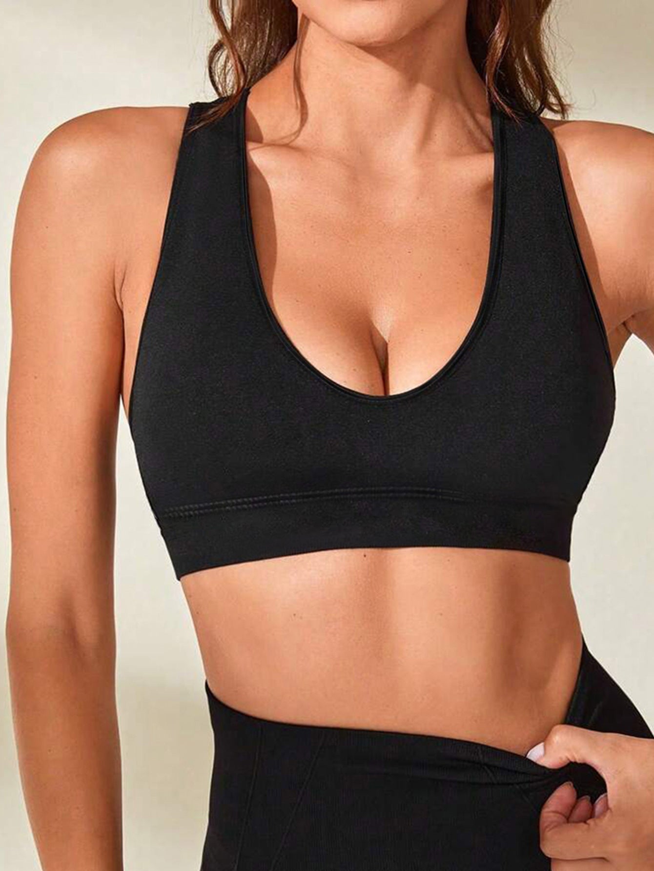 Womens Push-Up Shock-Reducing Fitness Bra