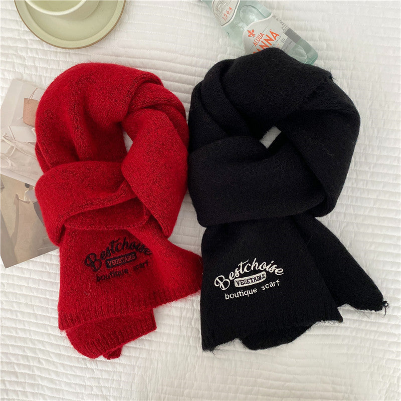 Mode Preppy Stil Kunstig Kashmir Tørklæde Dame
