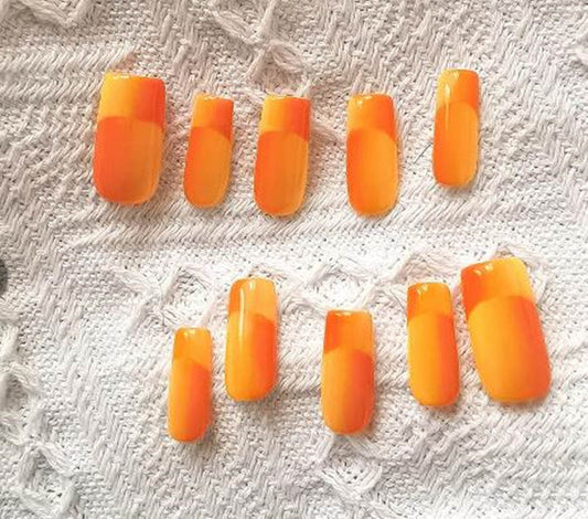 Fransk tofarvet gradient Space Sense avanceret bærbar manicure