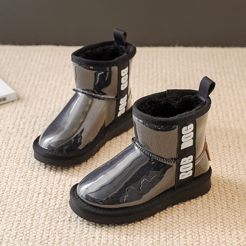 Fleece Thickened Large Cotton Shoes
