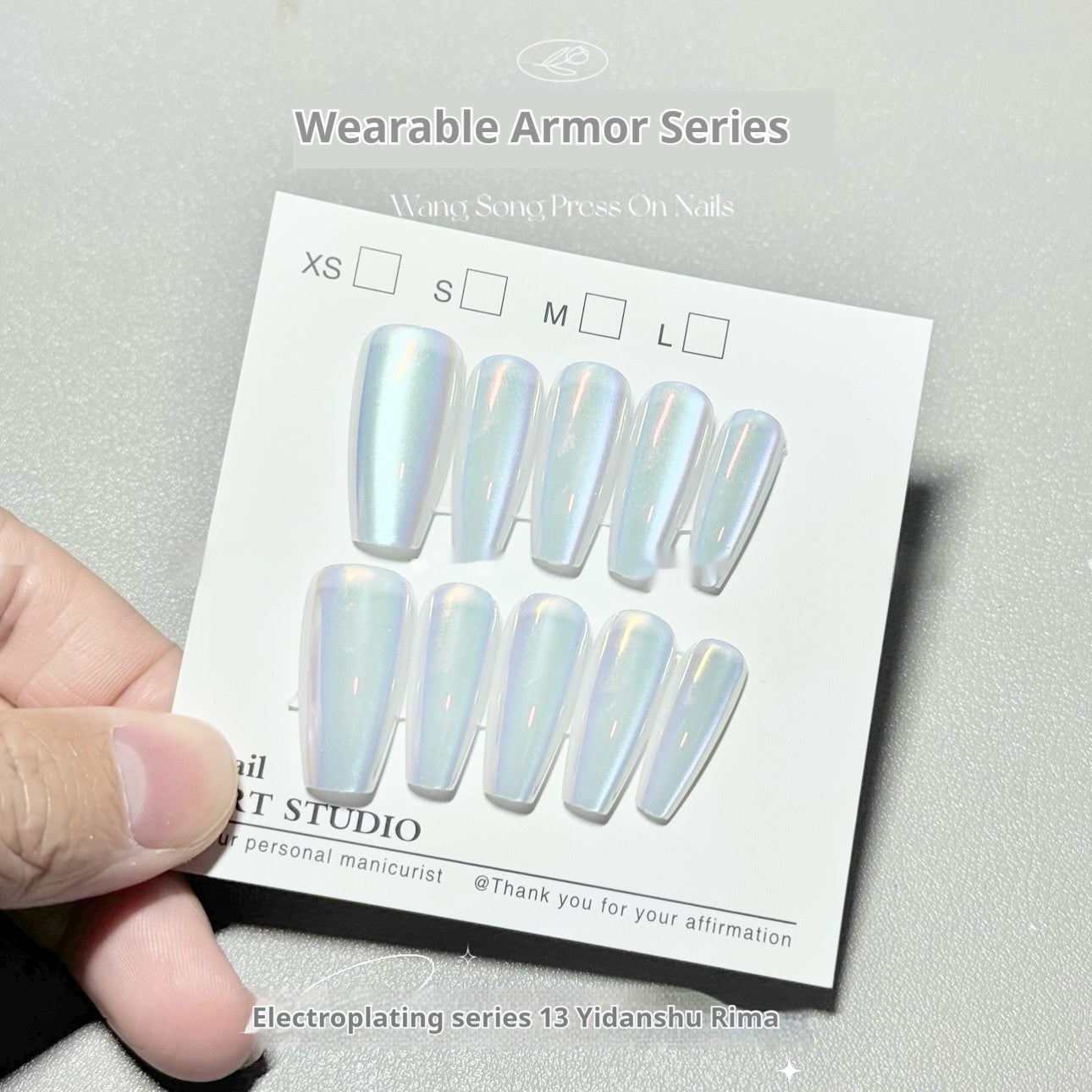 Electroplating Cat's Eye 13 Dan Book White Horse Internet Celebrity Aurora Armor Wear Armor
